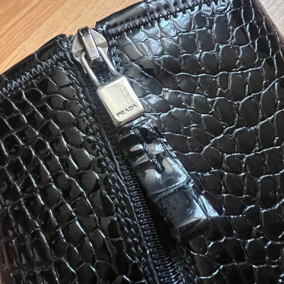 Prada Red Patent Leather Boots - Picture 2 of 4